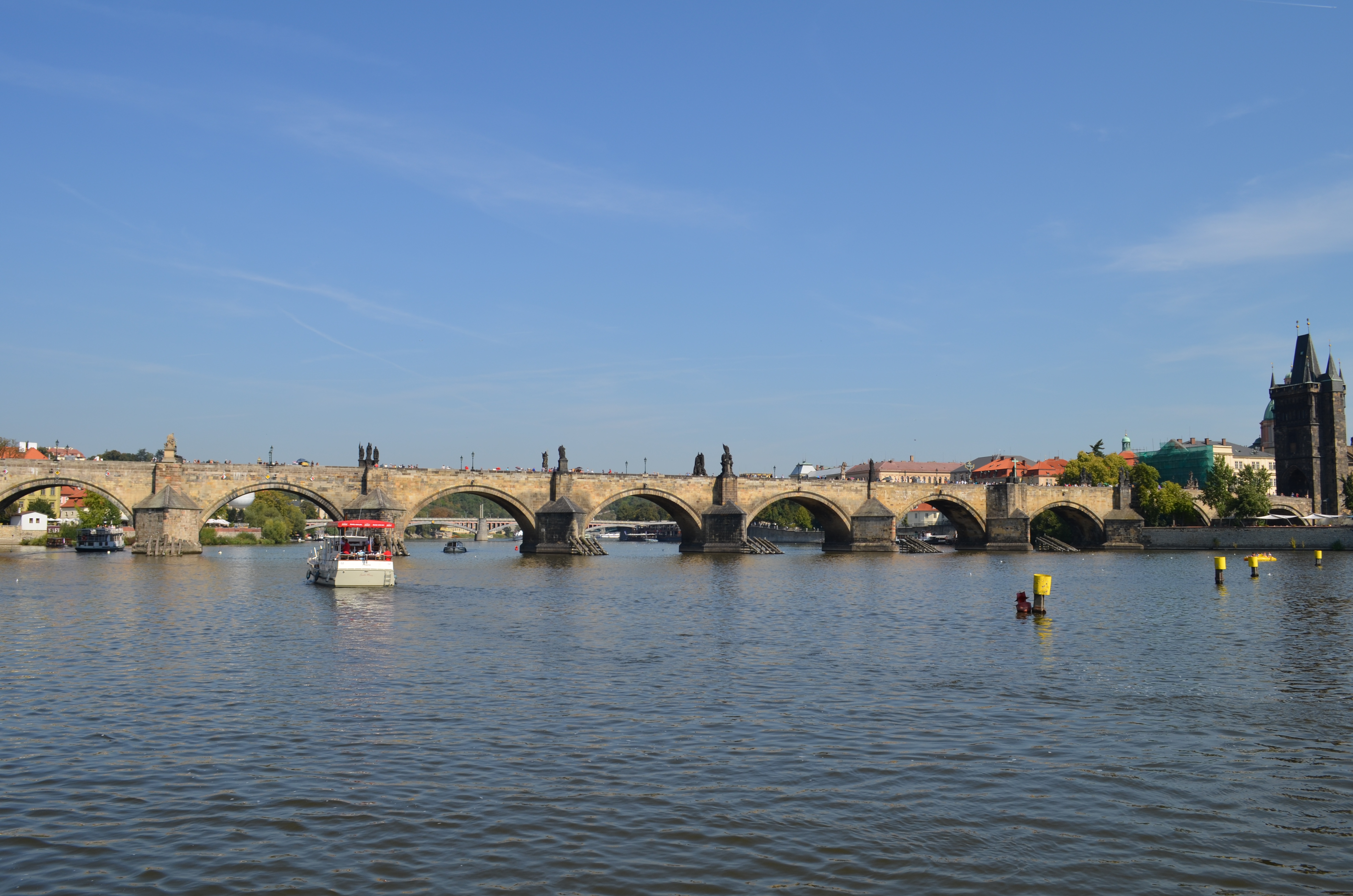 Panoramic Boat Tour on the River Vltava